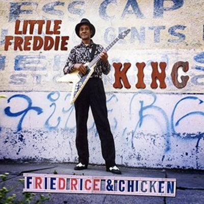 the album cover for Little KingFreddie - Fried Rice & Chicken [Clear Vinyl]