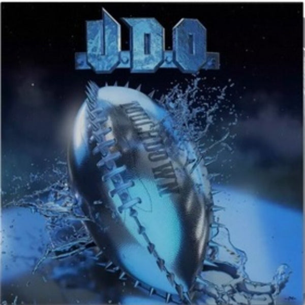 the album cover for U.D.O. - Touchdown (Blue) [Clear Vinyl] (Gate) (Wht) (Spla)