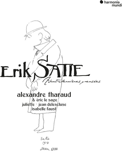 the album cover for Alexandre Tharaud - Satie: Avant-Dernieres Pensees