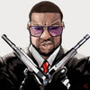 the album cover for Da Buze Bruvaz Presents Clever One X Giallo Point - Gunz, Knivez And Nunchuckz