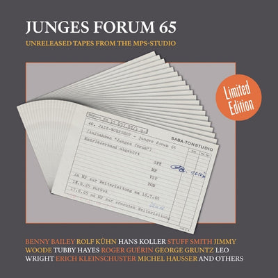 the album cover for Junges Forum 65: Unreleased Tracks From / Various - Junges Forum 65: Unreleased Tracks From / Various