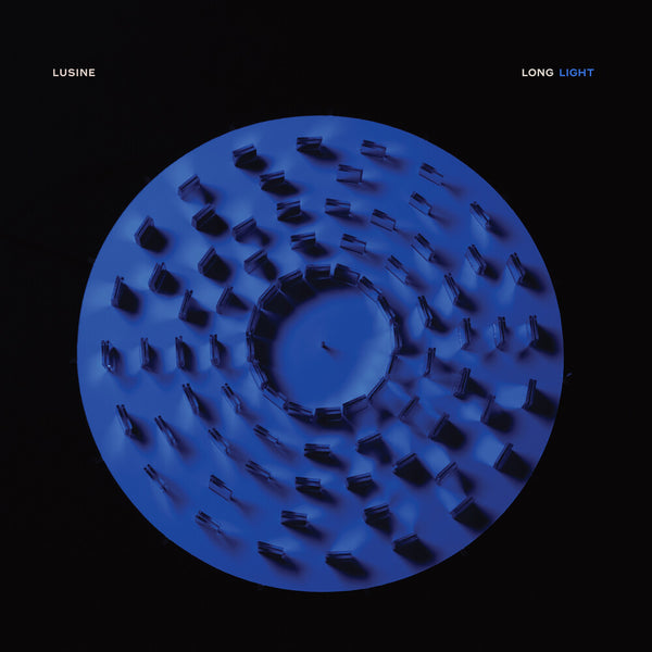 the album cover for Lusine - Long Light [Tan & Black Marble LP]