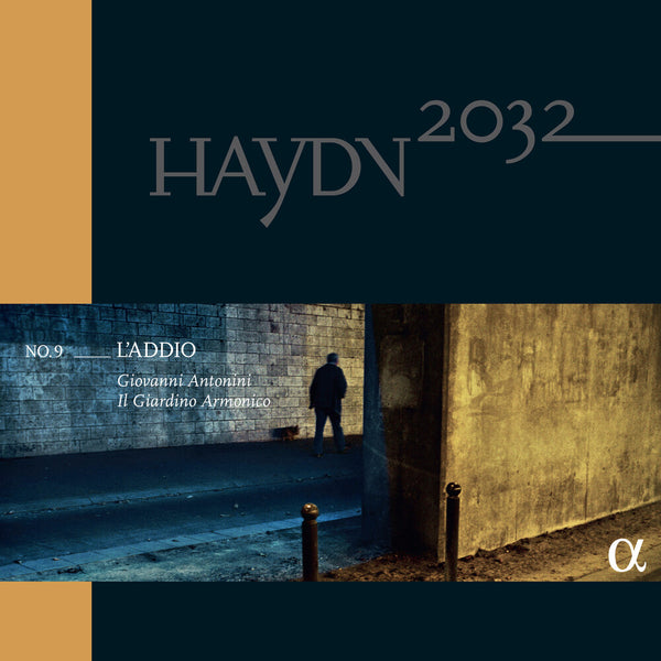 the album cover for Haydn / Antonini / Piau - Haydn 2032 Vol. 9 - L Addio