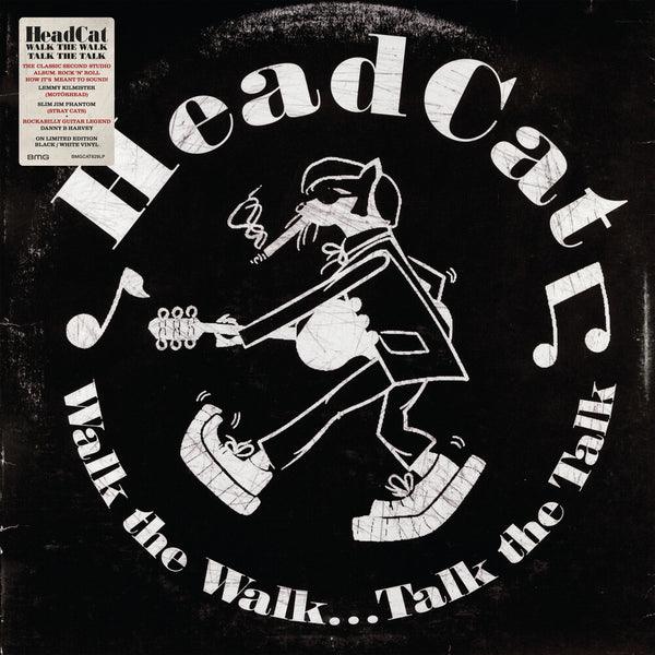 the album cover for Headcat - Walk The Walk... Talk The Talk