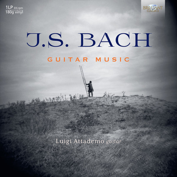 the album cover for J Bach .S. / Attademo - Guitar Music