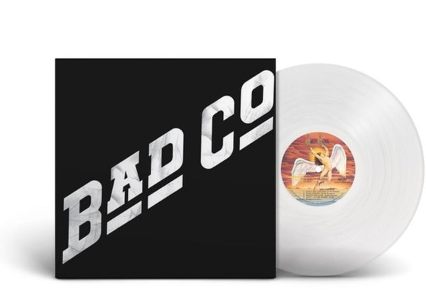 the album cover for Bad Company - Bad Company [Rocktober 2023 Crystal Clear Diamond LP]