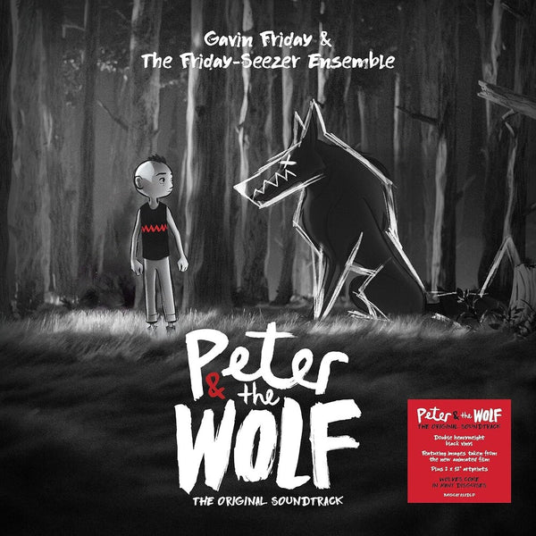 the album cover for Gavin Friday  & Friday Seezer Ensemble - Peter And The Wolf