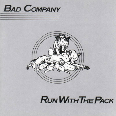 the album cover for Bad Company - Run With The Pack (Gate) [180 Gram]