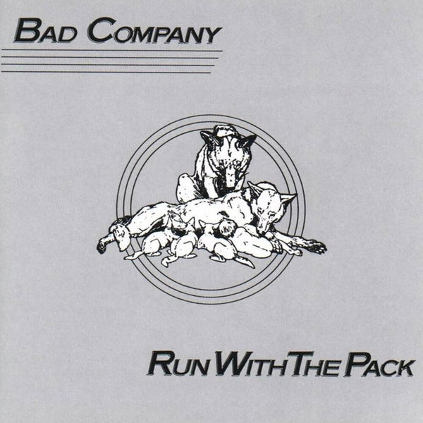 the album cover for Bad Company - Run With The Pack (Gate) [180 Gram]