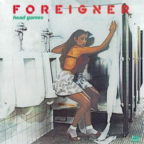 the album cover for Foreigner - Head Games