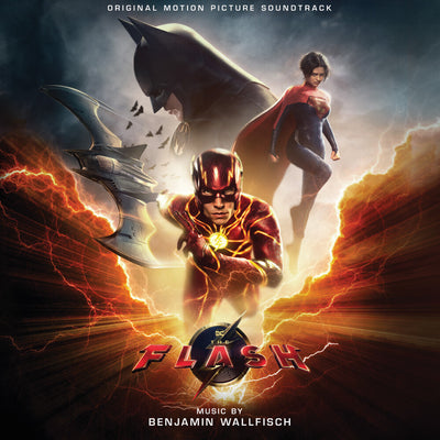 the album cover for Benjamin Wallfisch(Uk) - Flash - O.S.T. (Uk)