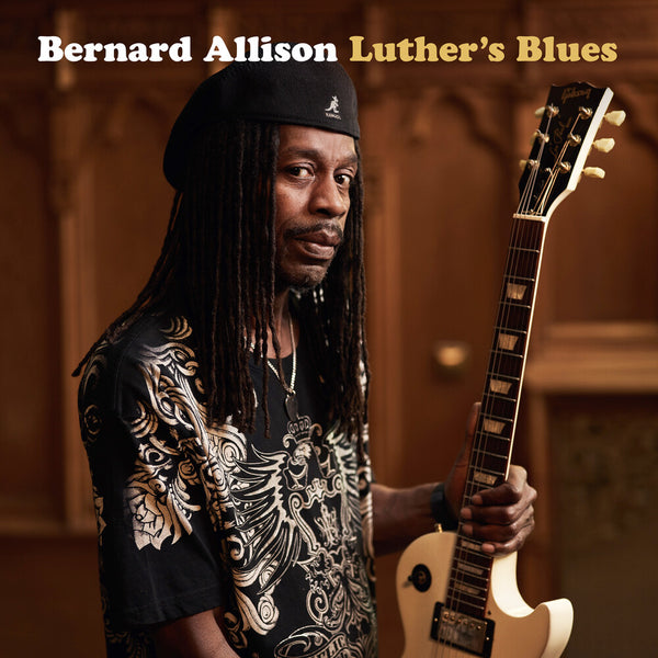 the album cover for Bernard Allison - Luther's Blues
