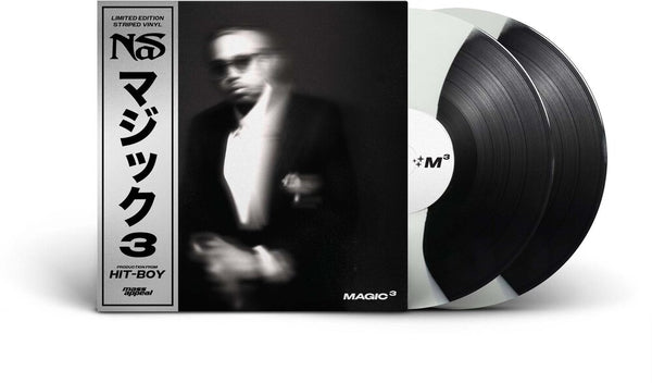 the album cover for Nas - Magic 3 [Limited Edition Colored 2 LP]