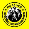 the album cover for Kid Kapichi - There Goes The Neighbourhood - Lemon Yellow [Colored Vinyl]