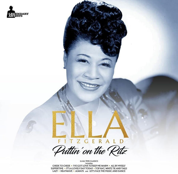 the album cover for Ella Fitzgerald - Puttin' On The Ritz