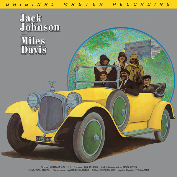 the album cover for Miles Davis - Tribute To Jack Johnson [180 Gram]