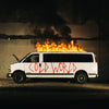 the album cover for Death Lens - Cold World [Indie Exclusive Transparent Clear Colored Vinyl]
