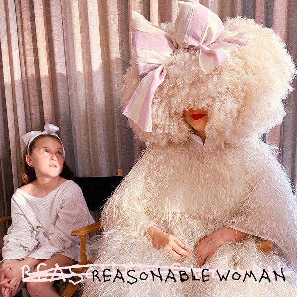 the album cover for Sia - Reasonable Woman [Indie Exclusive Incredible Baby Blue LP]