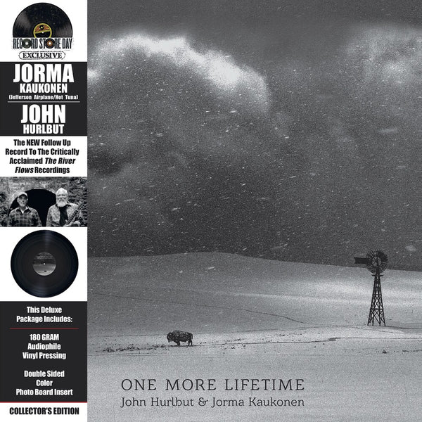 the album cover for Jorma Kaukonen  / Hurlbut,John - One More Lifetime (Rsd) [180 Gram] [Record Store Day] 