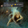 the album cover for Arab Strap - I'm totally fine with it don't give a fuck anymore [LP]