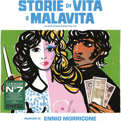 the album cover for Ennio Morricone(Rex) - Storie Di Vita E Malavita (Colonna Sonora Original 