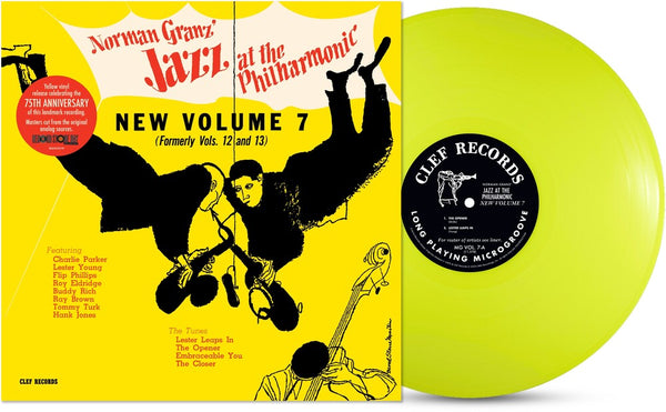 the album cover for Charlie Parker - Norman Granz' Jazz At The Philharmonic [Record Store Day] 