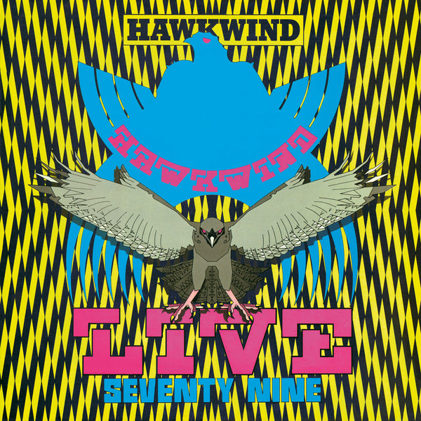 the album cover for Hawkind - Live Seventy-Nine [Clear Vinyl]