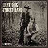 the album cover for Lost Dog Street Band - Survived [LP]