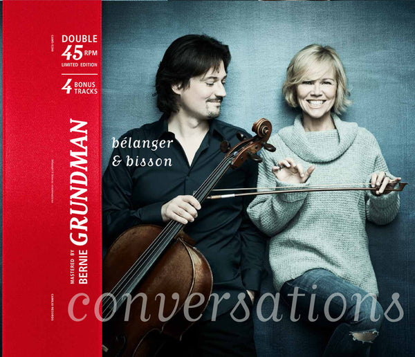 the album cover for Vincent Belanger  / Bisson,Anne - Conversations (Bonus Track) [Limited Edition] [180 Gram]