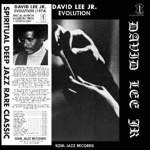 the album cover for Lee Jr, David - Evolution