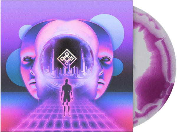 the album cover for Red Handed Denial - Journey Through Virtual Dystopia (Blk) [Colored Vinyl]