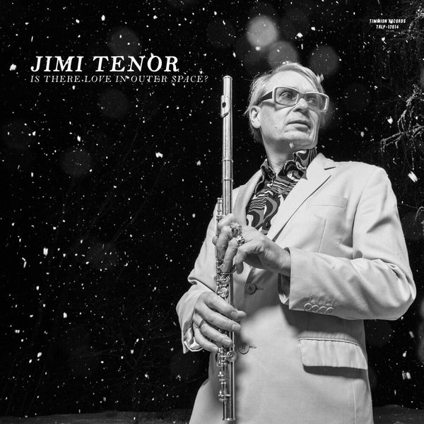the album cover for Jimi Tenor  & Cold Diamond & Mink - Is There Love In Outer Space? [Clear Vinyl]