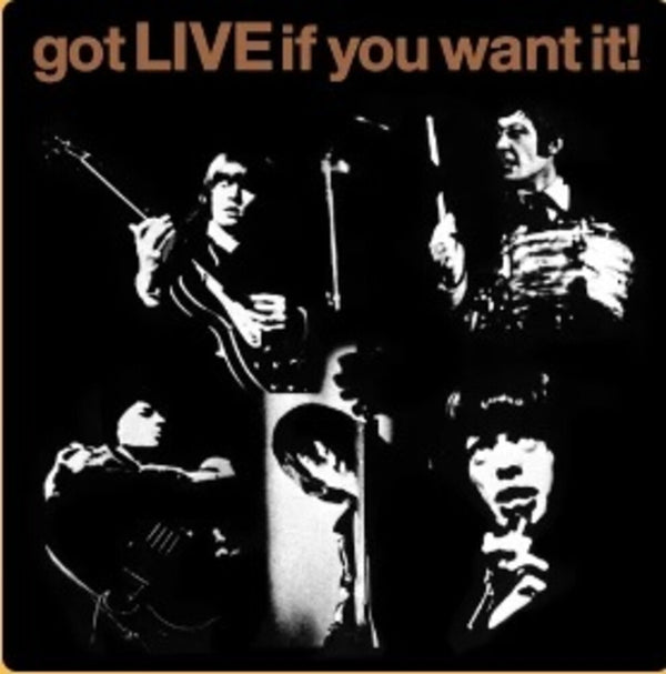 the album cover for The Rolling Stones - Got Live If You Want It