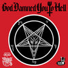 the album cover for Friends Of Hell - God Damned You To Hell