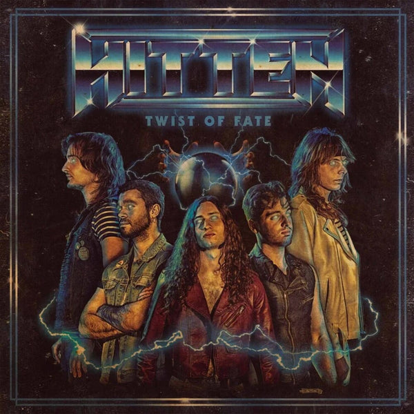 the album cover for Hitten - Twist Of Fate [Colored Vinyl]
