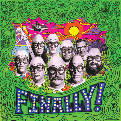 the album cover for Aquabats - Finally