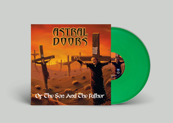 the album cover for Astral Doors - Of The Son & The Father [Colored Vinyl] [Limited Edition] [Reissue]