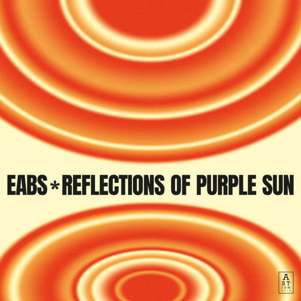 the album cover for Eabs - Reflections Of Purple Sun