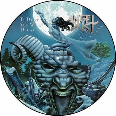 the album cover for Angel Dust - To Dust You Will Decay (Pict)