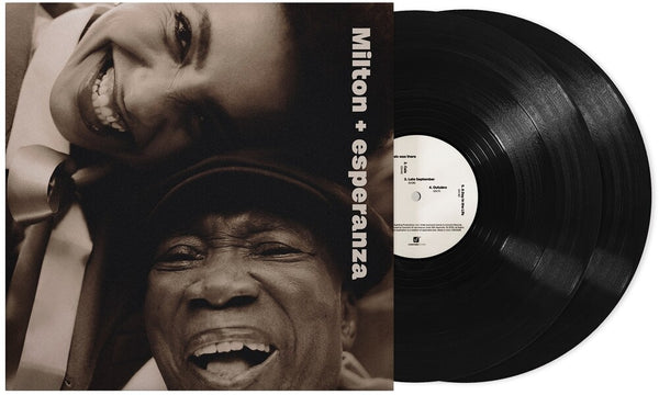 the album cover for Milton Nascimento  & Spalding,Esperanza - Milton + Esperanza