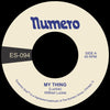 the album cover for Wilfred Luckie - My Thing / Wait For Me [Colored Vinyl]