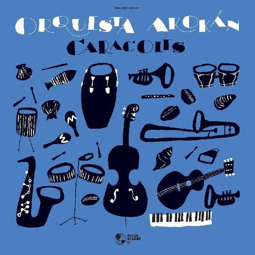 Orquesta Akokan - Caracoles (Blue) [Colored Vinyl] [Indie Exclusive] [Download Included] - Pale Blue Dot Records