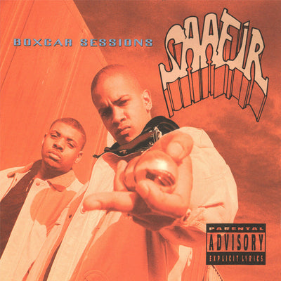 the album cover for Saafir - Boxcar Sessions