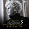the album cover for Beethoven / Simon Rattle  / Wiener Philharmoniker - Beethoven: Symphony 5 Op 67 (Can)