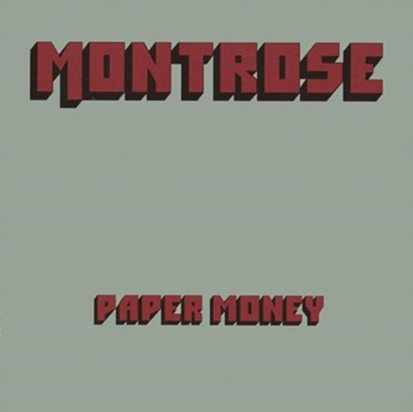 the album cover for Montrose - Paper Money (Aniv)