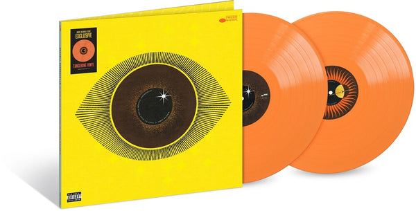 the album cover for Meshell Ndegeocello - No More Water: The Gospel Of James Baldwin [Indie Exclusive 2 Tangerine Vinyl]