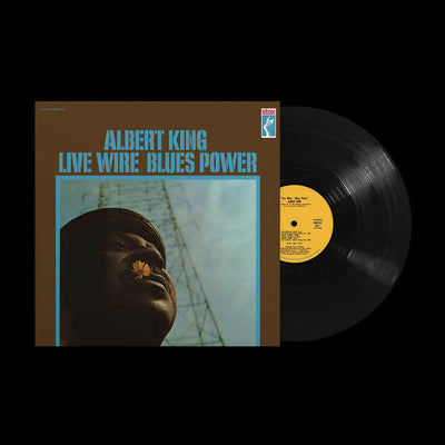 the album cover for Albert King - Live Wire / Blues Power (Bluesville Acoustic Sounds Series)[LP]