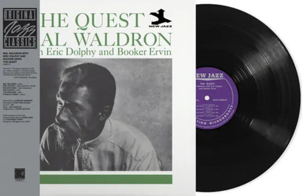 the album cover for Mal Waldron with Eric Dolphy and Booker Ervin - The Quest (Original Jazz Classics Series)  [LP]