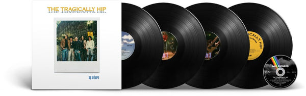 the album cover for The Tragically Hip - Up To Here (Deluxe Edition) [4 LP/Blu-ray Audio]