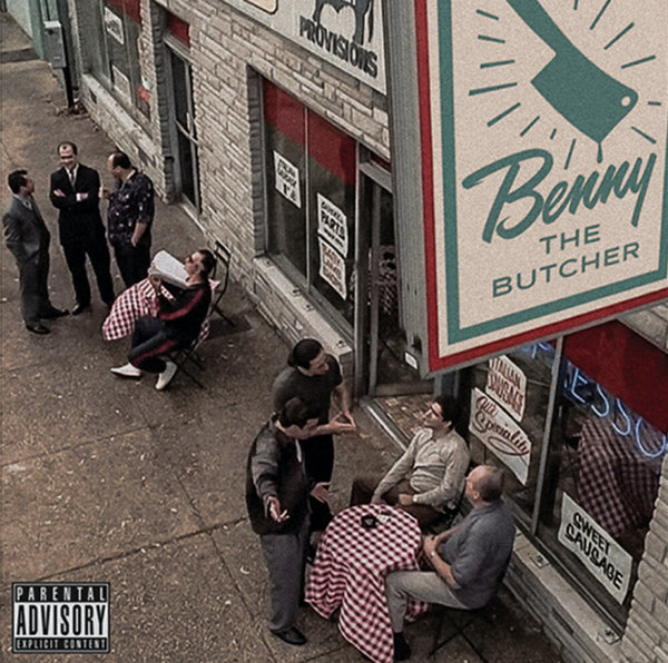 the album cover for Benny The Butcher - Butcher On Steroids